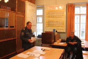 В Пскове прошел сбор инспекторов ГИМС (фото)