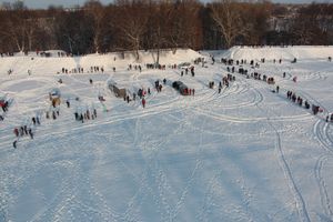 Великолукские пилоты присоединились к Рождественской фиесте «Яблоки на снегу» (ФОТО)