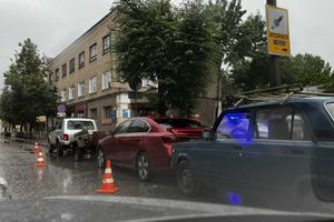 В Великих Луках на Зверева произошло ДТП (ФОТО)