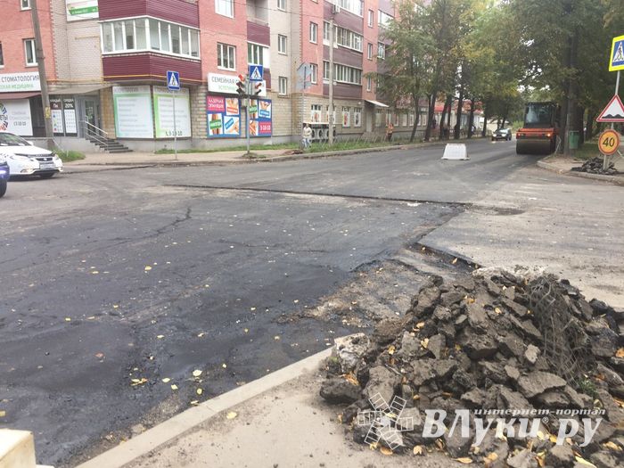 Ремонт на улице Ботвина (ФОТО)