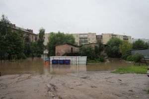 Выявлен самый затопленный двор в Великих Луках (ФОТО)