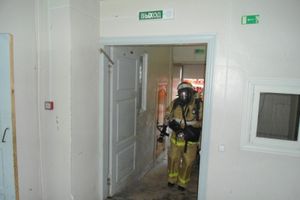 В Дедовичской районной больнице потушен условный пожар (фото)