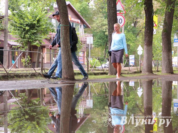 Мечта великолучан: по городу в чистой обуви (ФОТО)