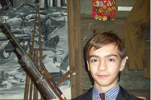 В Великолукском районе школьники посетили музей истории Великой Отечественной войны (фото)