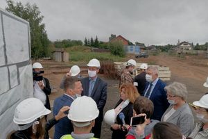 Подрядчик пообещал школу на Заслонова сдать 1 сентября 2021 года (ФОТО)