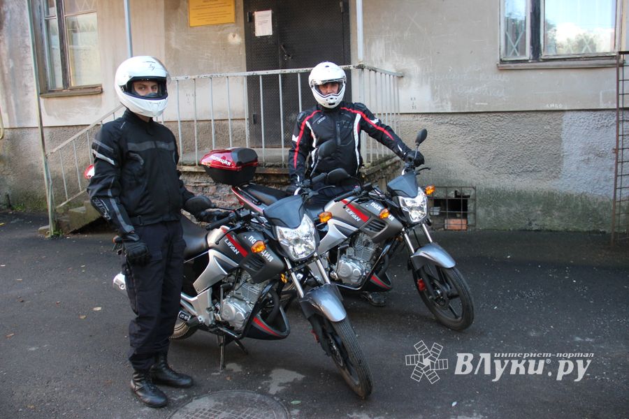 Мотопатрульные выехали на маршрут