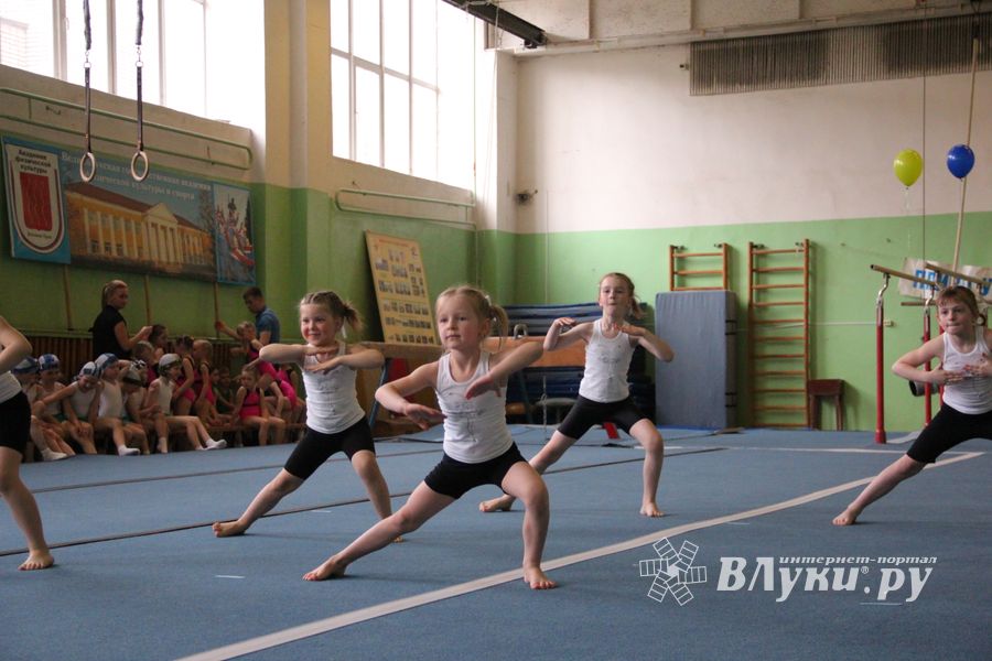 В Великих Луках прошло первенство по спортивной гимнастике (ФОТО)