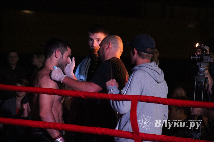 В Великих Луках прошли бои по смешанным боевым единоборствам ММА (фото)