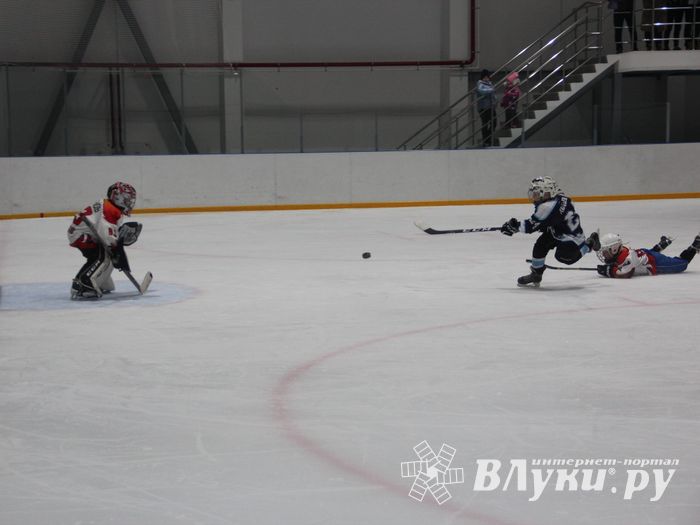 Товарищескике хоккейные игры между детскими командами прошли в Великих Луках (ФОТО)