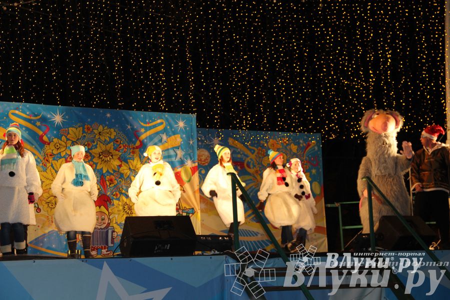 Праздник городской новогодней елки