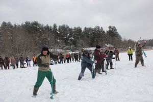 Команда железнодорожников из Великих Лук заняла первое место в соревновании по подледному рыболовству (ФОТО)