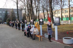 В Пустошке открыли Аллею Героев (фото)