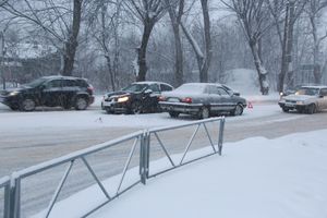 На перекрёстке Гагарина/Вокзальная произошло ДТП (ФОТО)