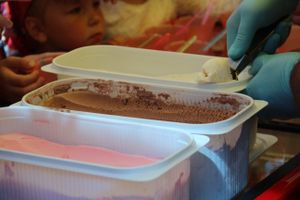 В городском парке Великих Лук прошёл День мороженого