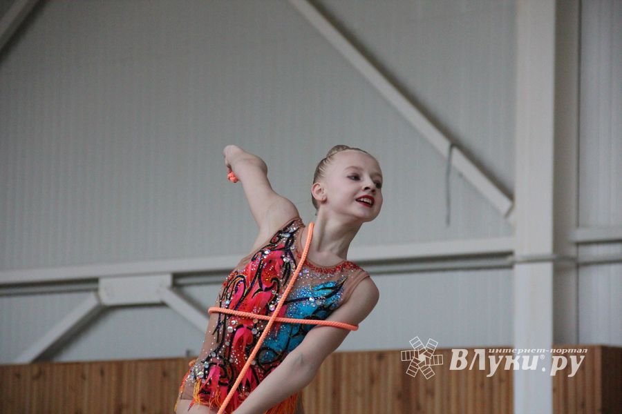 В Великих Луках прошли соревнования по по художественной гимнастике (ФОТО)
