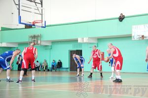 Баскетболисты Великих Лук сыграли со сборной Дмитрова