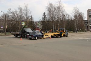 ДТП на перекрёстке Ленина-Дьяконова (ФОТО)