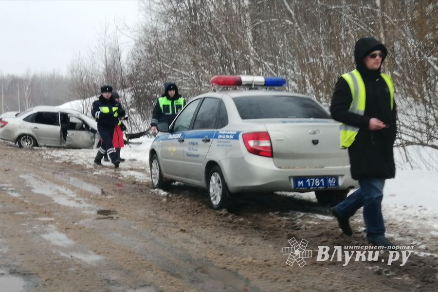 В Великолукском районе произошло ДТП (ФОТО)