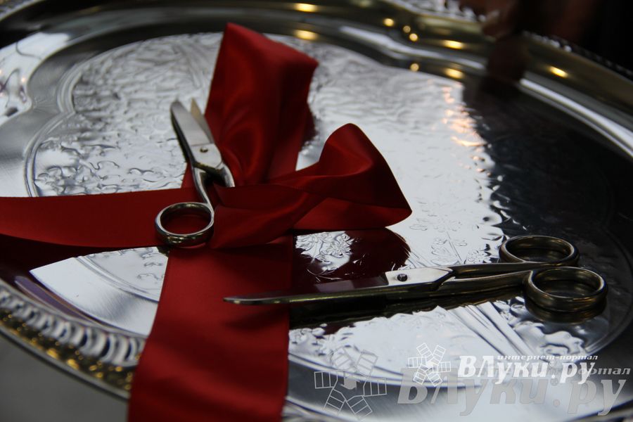 Открытие супермаркета «Тележка» в Великих Луках