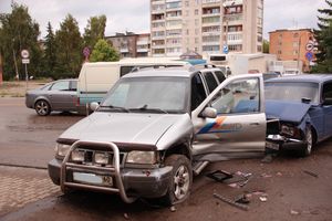 ДТП на проспекте Ленина в Великих Луках (ФОТО)