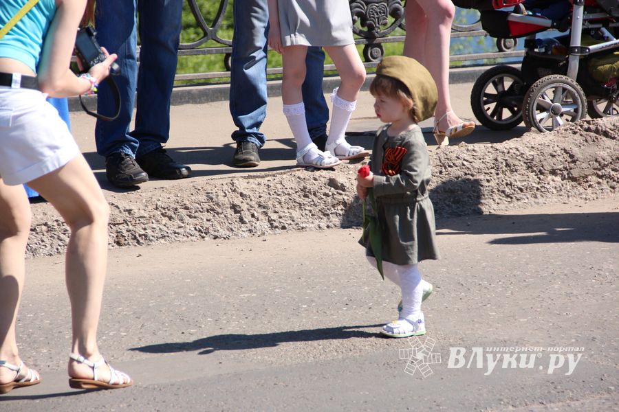 Великолучане отпраздновали День победы (ФОТО)