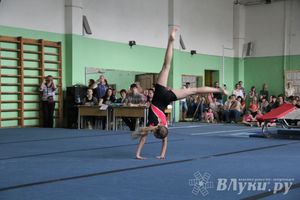 В Великих Луках состоялось Первенство по командной гимнастике (фото)
