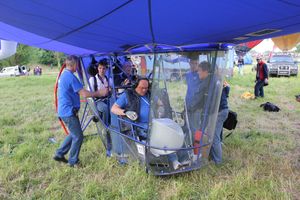 Общий старт аэростатов из крепости 9 июня