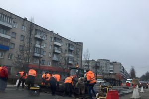 И вновь ремонт на проблемном перекрестке Великих Лук (ФОТО)