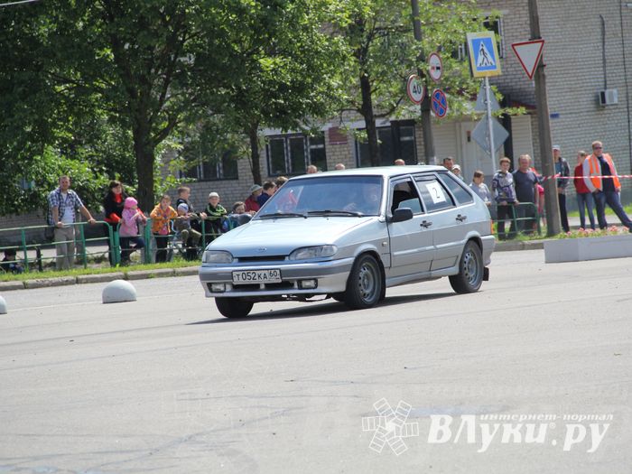В Невеле состоялся финал по автоспринтслалому