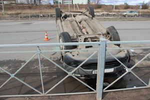 В ДТП на ул. Промышленной пострадал мужчина (ФОТО; ВИДЕО)