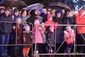 Дождик не помешал открытию городской ёлки (ФОТО)