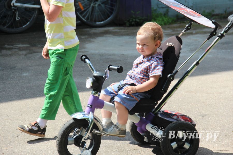 В городском парке Великих Лук прошёл День мороженого