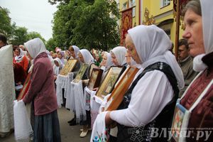 Крестный ход в честь Престольного праздника Вознесения Христова