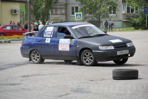 В Невеле состоялся финал по автоспринтслалому