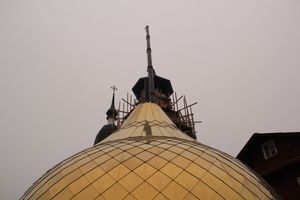 Новая глава-луковица появится на Свято-Вознесенском соборе в Великих Луках (ФОТО)