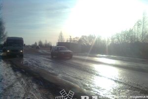 В Великолукском районе опрокинулась фура с прибалтийскими номерами (фото)