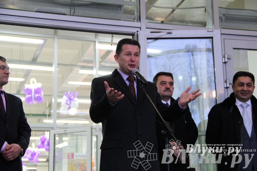 Открытие супермаркета «Тележка» в Великих Луках