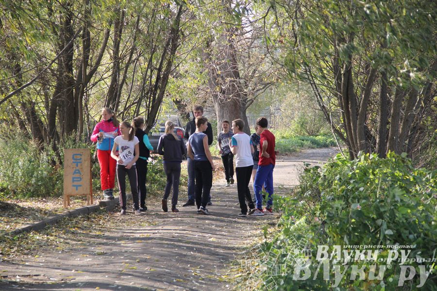 На о. Дятлинка прошел кросс среди обучающихся 8-х классов