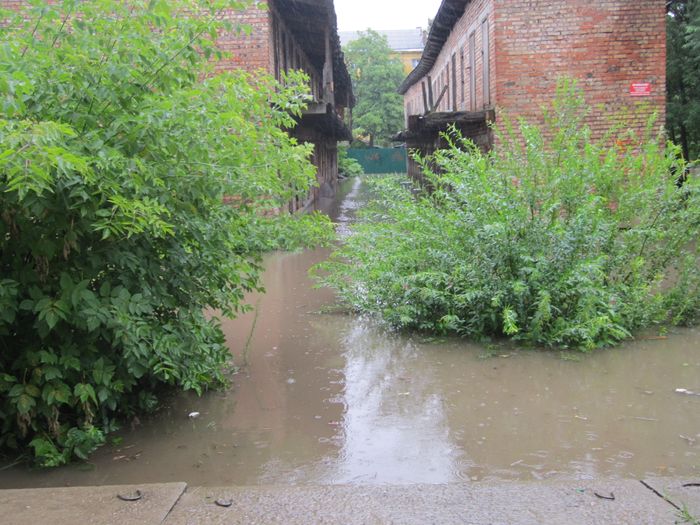 Выявлен самый затопленный двор в Великих Луках (ФОТО)