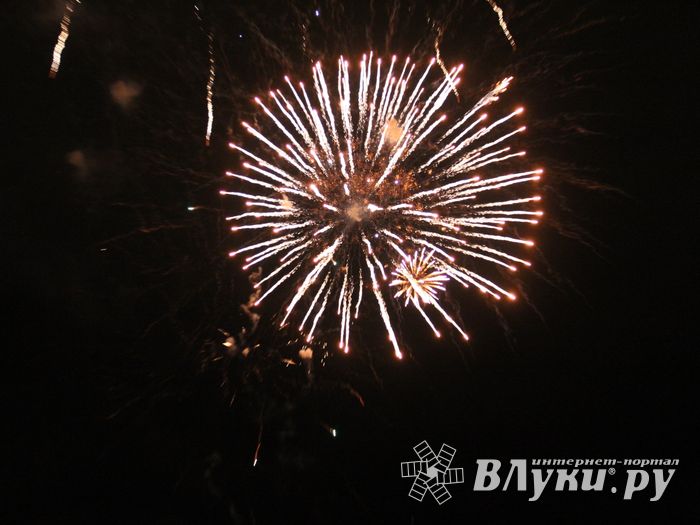 В Великих Луках зажглась новогодная ёлка (ФОТО)