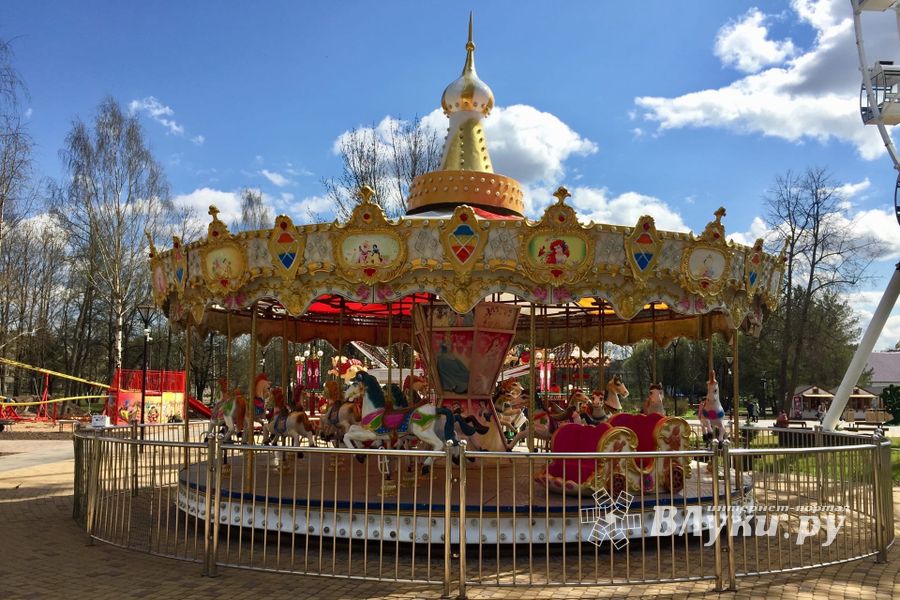 Великолукский городской парк рассказал о новых аттракционах (ФОТО)