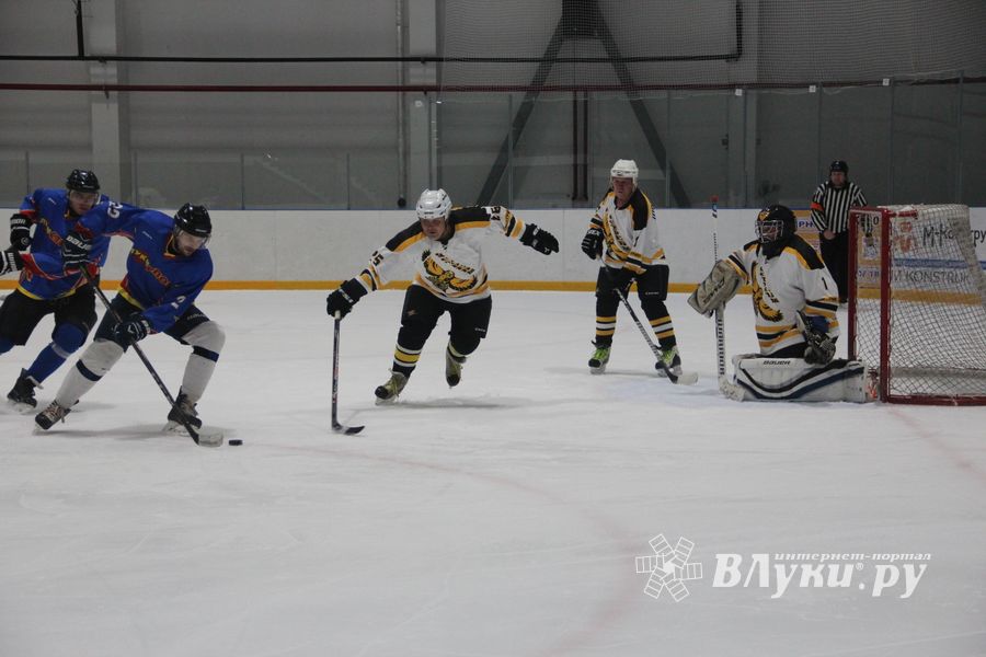 Великолукские хоккеисты одержали победу на домашнем льду (ФОТО)