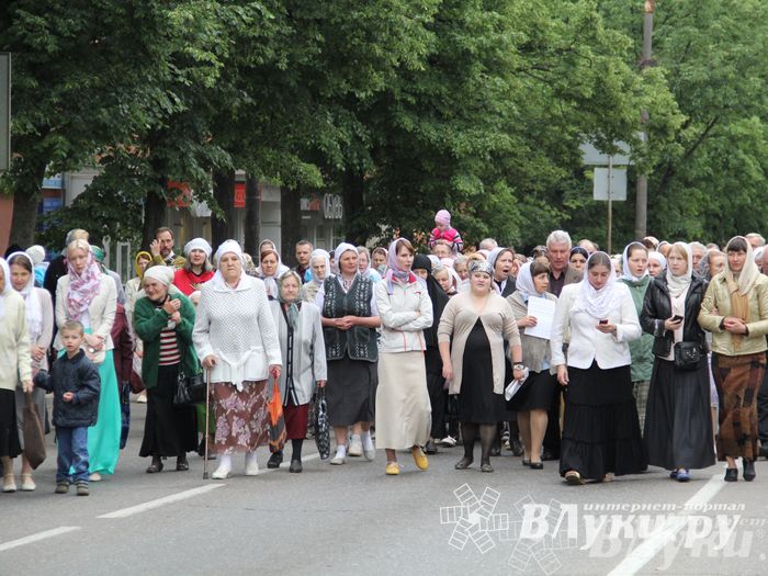 Крестный ход в честь Престольного праздника Вознесения Христова