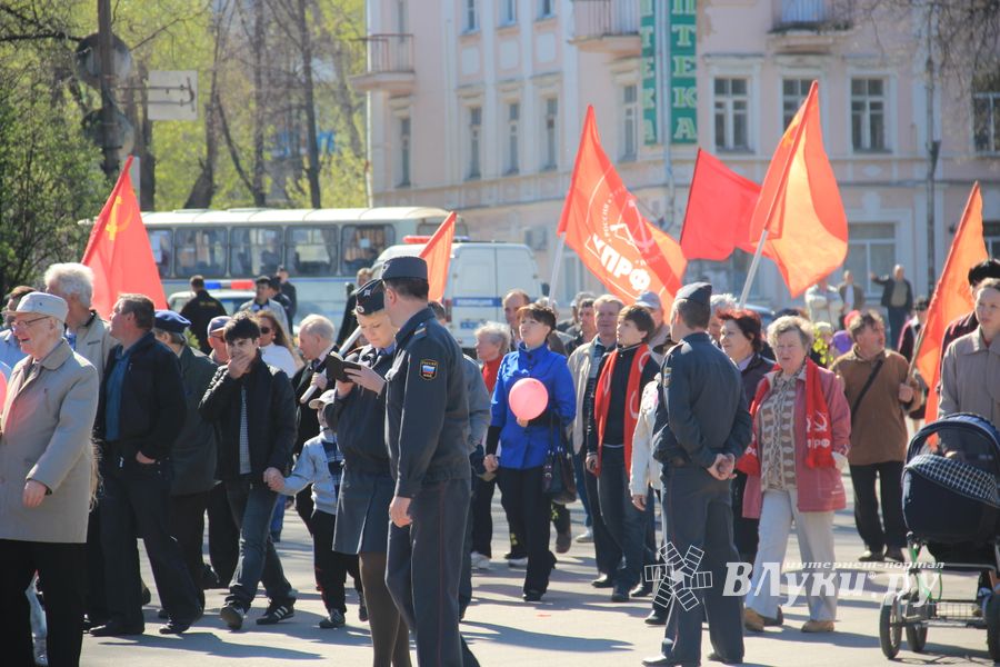 Первомайская демонстрация КПРФ