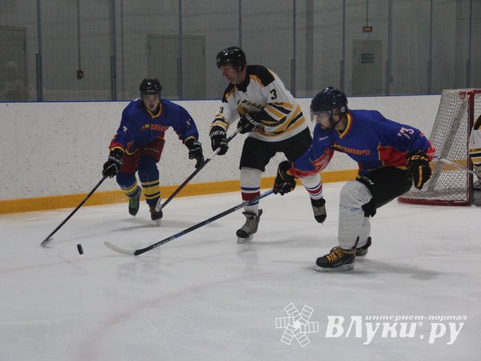 Великолукские хоккеисты одержали победу на домашнем льду (ФОТО)
