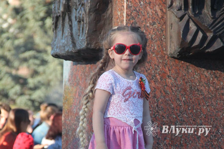 Праздничный салют в честь Дня Победы был дан в Великих Луках (ФОТО)