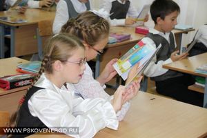 Специалисты «Псковэнерго» познакомили с правилами электробезопасности учеников Тямшанской гимназии (фото)