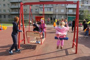 В Великих Луких благоустроили сквер на ул. Жукова (фото)