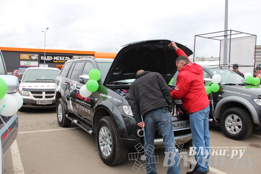 В Великих Луках прошла автомобильная ярмарка