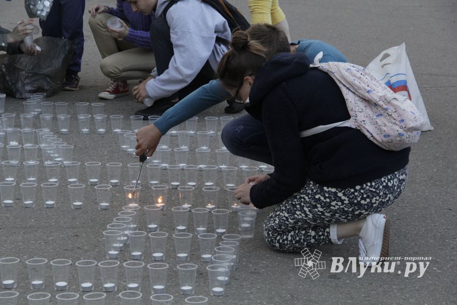 Почтить память павших и поддержать акцию «Свеча памяти» сможет каждый великолучанин (ФОТО)
